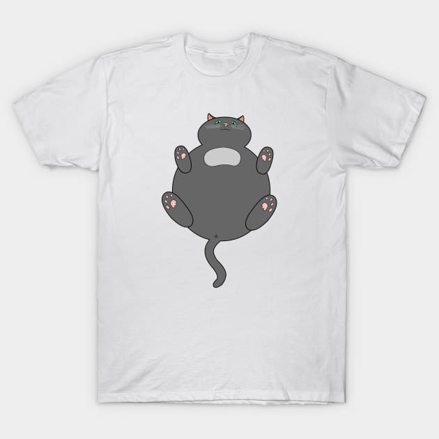 Bowling Ball Kitty T-Shirt by Victopia